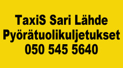 TaxiS Sari Lähde logo